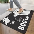 thumbnail image 3 of Ghost Boo Spooky Door Mat,Non-Slip Doormat Happy Halloween Floor Entryway Rug 17x30 Inch Floor Mats for Room Winter Laundry, 3 of 6