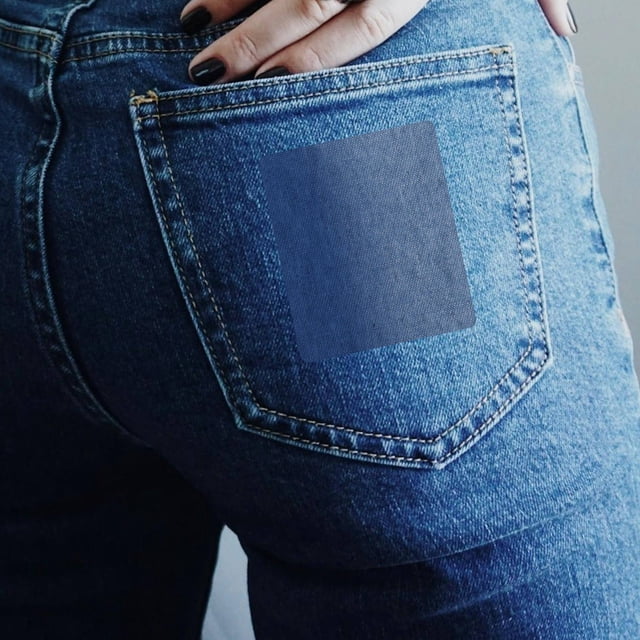 unbranded 4Ud Kit De Parches Autoadhesivos Para Reparar Ropa Jeans Chaquetas Y Accesorios