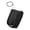 Black, variant on Multipurpose Inhaler Holder Keychains Retractable Clip Replacement Stretch Clips Inhaler Holders PU Travel Pouches