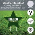 thumbnail image 3 of Big Dot of Happiness Welcome Home Hero - Yard Sign and Outdoor Lawn Decorations - Military Army Homecoming Yard Signs - Set of 8, 3 of 8