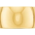 thumbnail image 2 of 14K Yellow Gold 14Ky 12mm Half Round Band Size 6 Made In United States hr120-6, 2 of 5