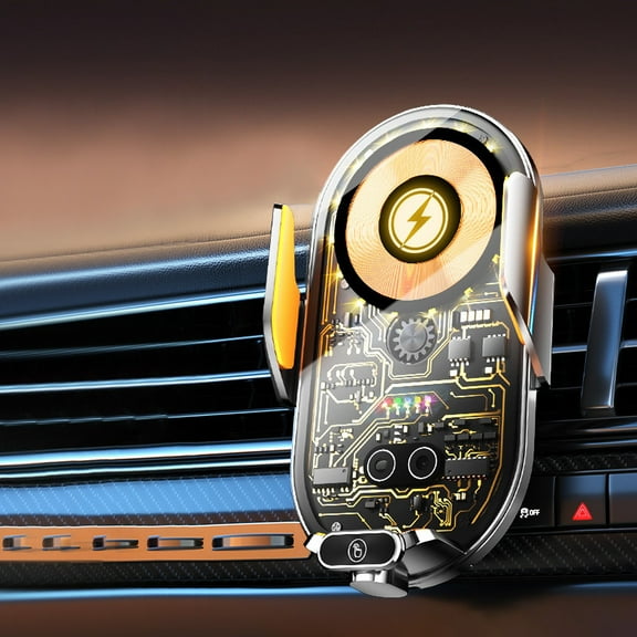 XGFHYJEH Phone Holder for Car, Vent Phone Holder, Car Phone Holder, Phone Car Holder, Vehicle Phone Holder, Car Phone Stand, Phone Holder for Car and Wireless Charger