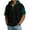 Green&03#0112Y, variant on Fabrcox Mens Hoodies Quarter Zip Lightweight Short Sleeve Sweat Shirt for Men Workout Sports Drawstring Summer Color Block Mens Tops