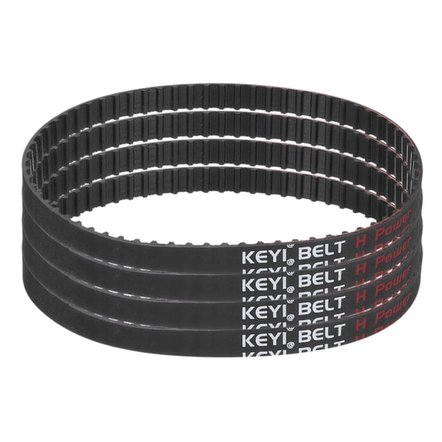 4pack 136XL 037 Timing Belt 68 Teeth Rubber Geared Cogged Belt, 0.20" Pitch