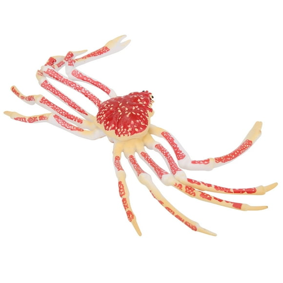 AMONIDA Crab Model Toy,Simulated Crab Model Decoration Children Plastic Sea Animal Toy Kid Gift Home Party Decor,Crab Model