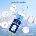 thumbnail image 4 of Soporte para etiquetas de equipaje SEAVILIA para crucero, paquete de 40, 4 of 9