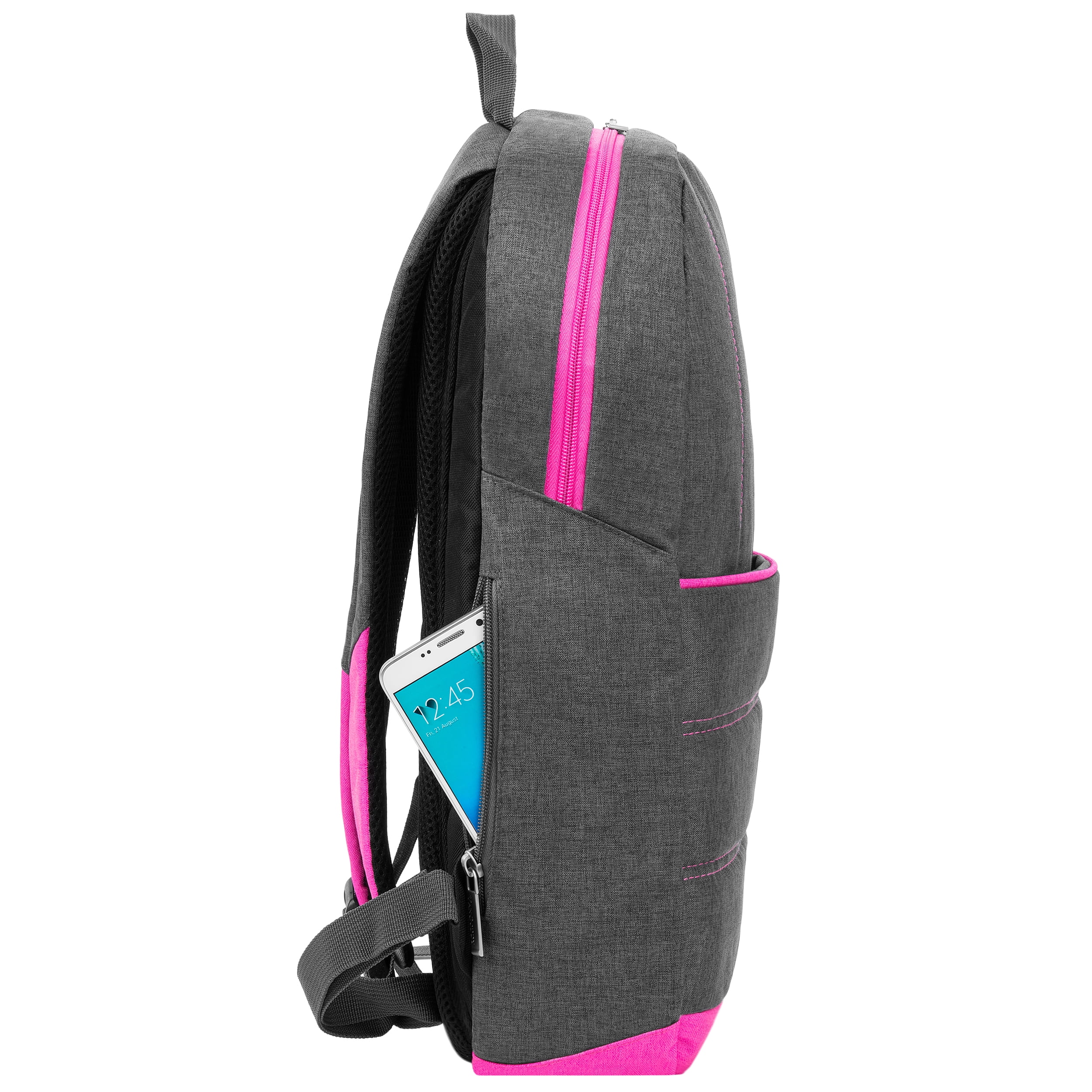 VANGODDY Grove Padded Nylon School Hiking Office Laptop Backpack fits 13.3, 14, 15.6, 15- inch Notebook Laptops