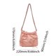 thumbnail image 3 of Bolso Mujer Casual Bolso Hombro Cadena Bowknot Cubo Todos Los Días Rosa, 3 of 9