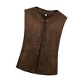 thumbnail image 3 of Men renacentista chaleco para hombres traje para hombres para la fiesta pirata de cosplay SG, 3 of 8