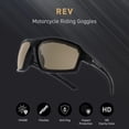 thumbnail image 4 of Gafas de Motociclismo EYEGLAD REV Z87+ HD UV400 Marrón, 4 of 7