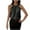 Black, variant on hotojiny Women's Silk Satin Tops Summer Sleeveless Crew Neck Business Casual Outfit Work Dressy Shirt