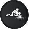 Thankful Virginia State Roots - Home State Pride Green Blue Orange Flowers Offroad Nature Garden Spare Tire Cover fits Jeep RV & More 31 Inch