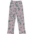 thumbnail image 3 of Jurassic Park Boys Adaptive T-Shirt & Cargo Sweatpants Set, Dinosaur Adventure Clothing Little and Big Boys Sizes, Vino/Light Purple, Medium, 3 of 8