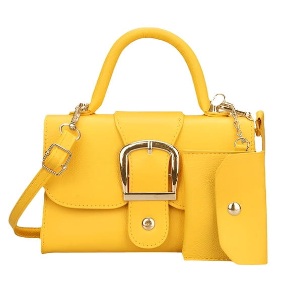 TELOLY Small Crossbody Purse Shoulder Bags for Women Classic Cute Leather Ladies Mini Top Handle Satchel Handbags