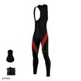 thumbnail image 2 of "Winter Thermal Men's Cycling Bib Tights | 3D Padded Trouser for Bicycle Biking | Lightweight Bike Wear", 2 of 5