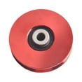 thumbnail image 4 of Cable Pulley Wheel Roller Workout Pulley Wheel for Pulley Block 75-114MM 75mm solid red, 4 of 10