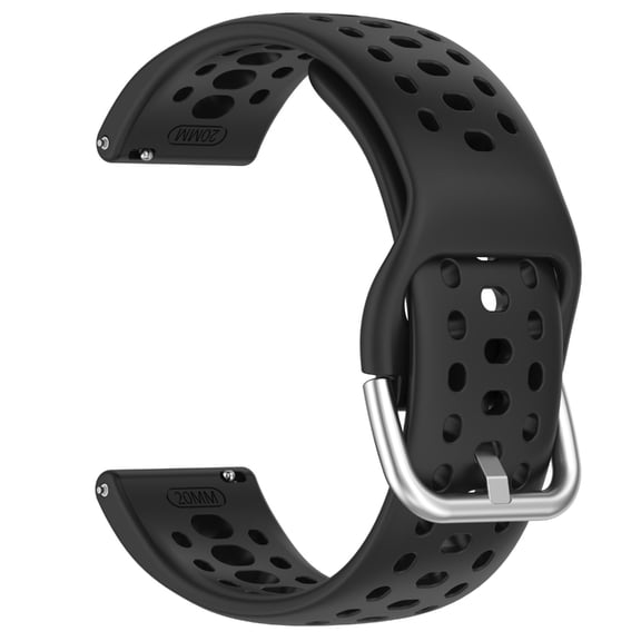 Fashion Comfortable 20mm Soft Silicone Bracelets Straps Belt For Active 2 Adjustable Wriststrap Exercise and Daily Wear