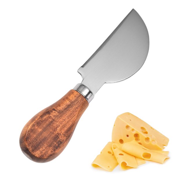huoge Cheese Knives, Cheese Board Accessories, Stainless Steel Acacia