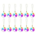 thumbnail image 2 of Chandelier Crystals,Crystal Suncatcher,Hanging Clear Teardrops Crystals Chandelier Parts Prisms Pendants with Hook for Windows Lamp Christmas Tree Decorations Home Decor(Style C), 2 of 9
