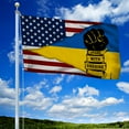 thumbnail image 3 of Flagwix Ukraine Grommet Flag Stand With Ukraine BNT519GFv2 - 5x8 ft., No Flag Pole Rings, 3 of 6