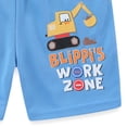 thumbnail image 6 of Blippi Short Sleeve T-Shirt and Mesh Short Set (Boys), 2 Piece Set, Sizes 2T-6, 6 of 8