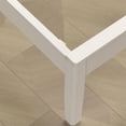 thumbnail image 7 of Home Bedroom Furniture Stella Solid Pine Wood Queen Platform Bed Frame - White, 7 of 7