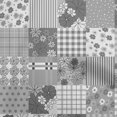 thumbnail image 1 of oneOone Cotton Poplin Light Gray Fabric Florals Sewing Craft Projects Fabric Prints By Yard 42 Inch Wide, 1 of 4