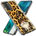 thumbnail image 2 of MUNDAZE Motorola Moto G Play 2021 Shockproof Clear Hybrid Protective Phone Case Gnome Sunflower Leopard Cover, 2 of 5