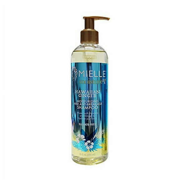 Mielle Organics Moisture RX Shampooing Hydratant et Anti-Casse Hawaiian Ginger 12 fl oz