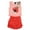 Red Bug, variant on Just Love Two Piece Girls Shorts Set (Pink Ice Cream, 2T)