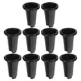 thumbnail image 1 of EXHUMKY 10Ud Macetas De Vivero En Plástico Negro Para Suculentas Y Plantas De Interior Y Exterior, 1 of 8