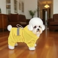 thumbnail image 6 of Hooded Dog Rain Jacket with Reflective Strips - Waterproof Pet Poncho for Small & Medium Dogs - Complete Coverage 4-Leg Design, 6 of 6