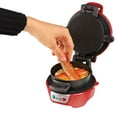 thumbnail image 5 of Hamilton Beach Breakfast Sandwich Maker Kitchen Counter Top Press, Red | 25476, 5 of 5