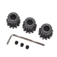 thumbnail image 2 of 3-Piece M1.5 RC Car Gear Set - 8mm Inner Hole Steel Motor Gears for 1/5, 1/8, 1/10 Scale Model Cars, 12 Tooth, 2 of 8