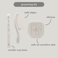 thumbnail image 3 of YAYA Premier Care 15-Piece Baby Grooming & Health Kit - Digital Thermometer, Nasal Aspirator, Baby Brush & Comb, Nail Clipper & Files, Scalp Brush & Medicine Dropper - Infant Care Set, 3 of 7