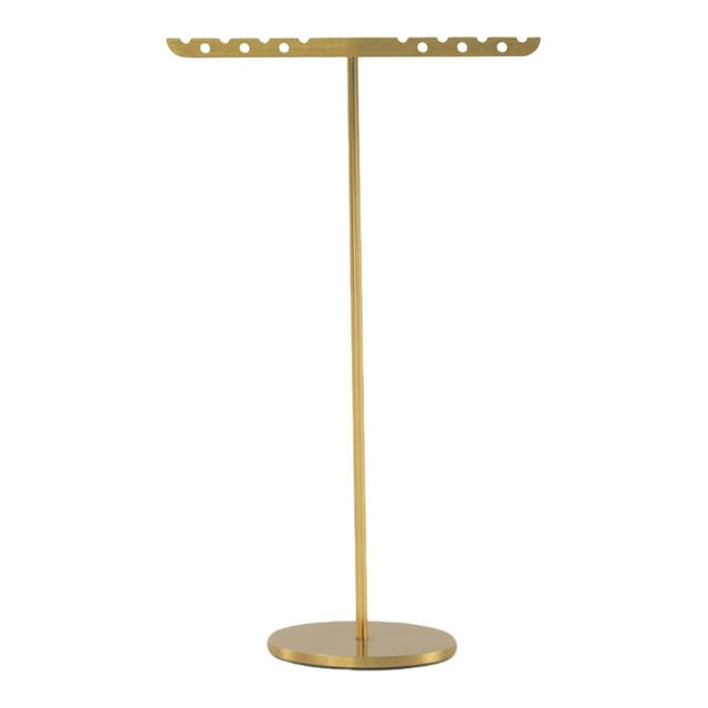 Soporte para joyas, collares, barra en T, organizador para colgar pulseras, expositor de pendientes para anillos, pendientes y llaveros. L