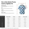 thumbnail image 7 of Sigee french Bulldog Face Print Men's Shirts Casual Button Down Short Sleeve Summer Beach Shirt Hawaiian Vacation Shirts Tee Shirt-Small, 7 of 7