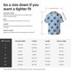 thumbnail image 5 of Fotbe french Bulldog Face Camisa Estampada de Manga Corta para Hombre, Casual de Verano, Estilo Playero, Sin Arrugas-X-Large, 5 of 5