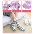 thumbnail image 4 of Fuzzy Socks for Women Soft Cozy Fluffy Winter Warm Slipper Socks Home Sleeping Animal Socks, 4 of 6