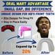 thumbnail image 2 of Protector bucal Oral Mart Youth de doble capa transparente/semitransparente para jóvenes, 2 of 6