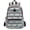 Gray, variant on Women Backpack Western Print Laptop Purse Boho Aztec Casual Daypack, Gray