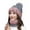Grey, variant on Gray Wool Beanie Hat for Men Women Acrylic yarn Cuffed Thick Knitted Unisex Winter Hat Beanies Skull Cap One Size
