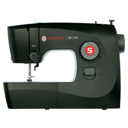 SINGER M1150 Mechanical Sewing Machine With 45 Stitch Applications, LED Light & 1-Step Buttonhole | Smart Choice for Gifting (Black)