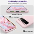 thumbnail image 4 of Designed for Pixel 8 Pro Case, [Military-Grade Drop Protection][Anti-Scratch Microfiber Lining] Silicone Slim Thin Shockproof Phone Case for Google Pixel 8 Pro 6.7 inch (Pink), 4 of 12