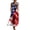 Multicolor 2, variant on 4th of July Women 250th Anniversary American Flag Maxi Dress, V-Neck Sleeveless Patriotic Star Stripe Long Dress with Pockets, Casual Summer Loose Fit Sundress, S-3XL