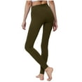 thumbnail image 5 of LEKWK Womens Yoga Pants Cargo Pants with Pockets Stretchy High Waisted Pants Butt Lifting Leggings Butter Soft Leggings Casual Workout Clothes Womens Joggers Activewear Comfy Gym Leggings, 5 of 7