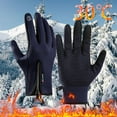 thumbnail image 2 of Womens Gloves Winter Warm Gloves Men Touch Screen Ski Gloves Anti Windproof Thermal Running Hiking Winter Gloves, 2 of 3