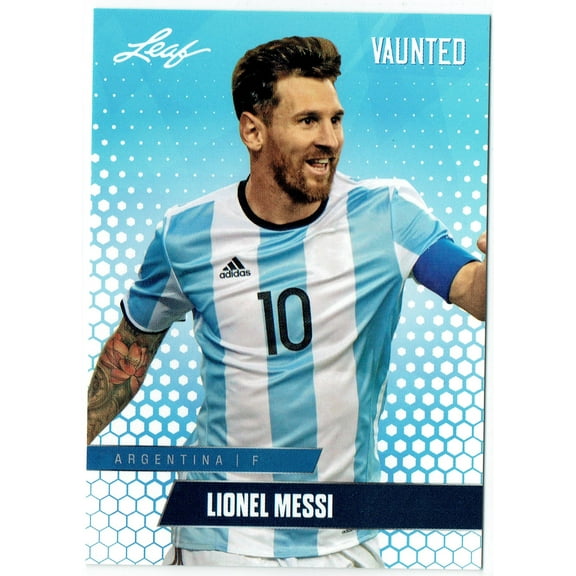 Mint Lionel Messi 2024 Leaf Vaunted #11V Debut Collection Rare Trading Card Argentina