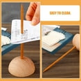 thumbnail image 3 of FESTFENDS Beige Ticket Spike Restaurant Wood Space Saving for Accounting Space 1Set, 3 of 8
