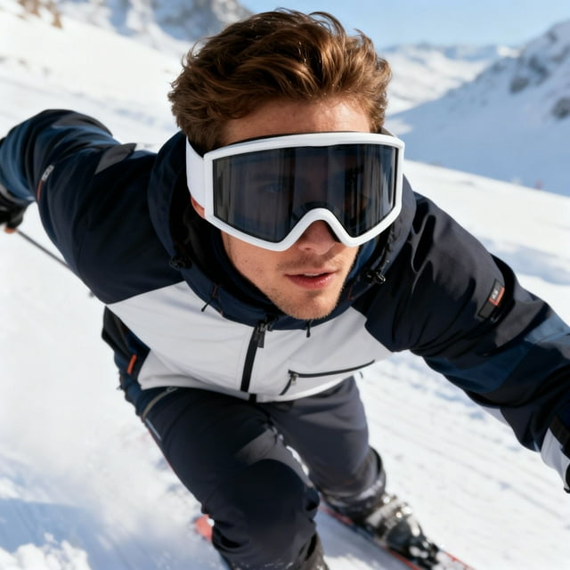 BotaniNest High Definition Double Coated Sports Goggles Suitable For Cycling Skiing And Outdoor Adventure.
